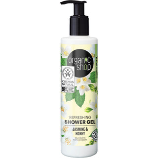 Organic Shop Refreshing Shower Gel Jasmine and Honey (280ml)