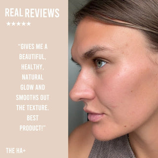 The HA + Deep Moisture Face Tan with Niacinamide