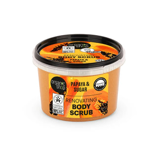 Organic Shop Renovating Body Scrub Papaya and Sugar (250ml)