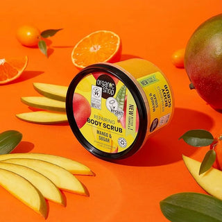 Organic Shop Repairing Body Scrub Mango and Sugar (250ml)