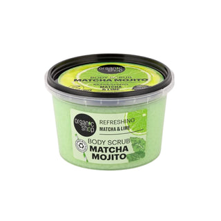 Organic Shop Refreshing Mojito Body Scrub Matcha and Lime (250ml)