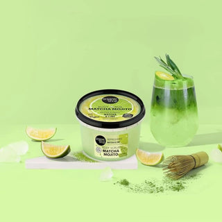 Organic Shop Refreshing Mojito Body Scrub Matcha and Lime (250ml)