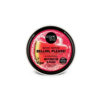 Organic Shop Hydrating Bellini, Please! Body Scrub - Watermelon and Peach (250ml)