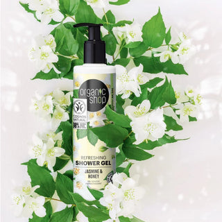 Organic Shop Refreshing Shower Gel Jasmine and Honey (280ml)