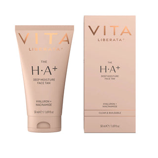 The HA + Deep Moisture Face Tan with Niacinamide