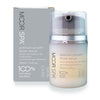 Platinum growth factor serum bottle with box, light gray pump, 30ml